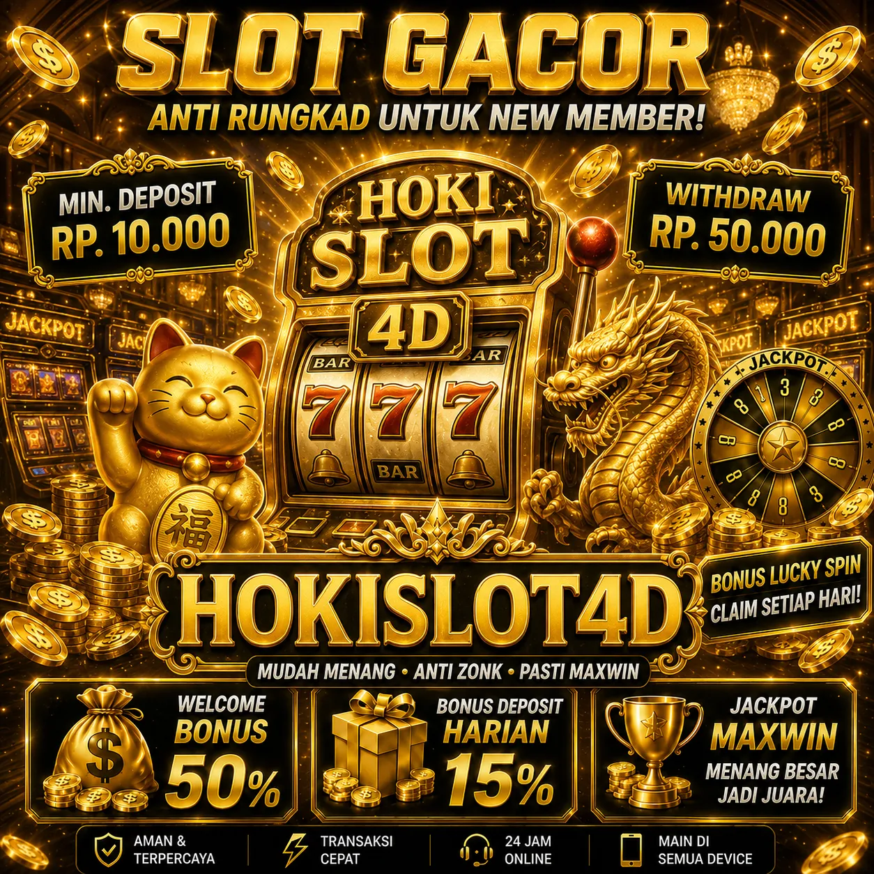 HOKISLOT4D Banner